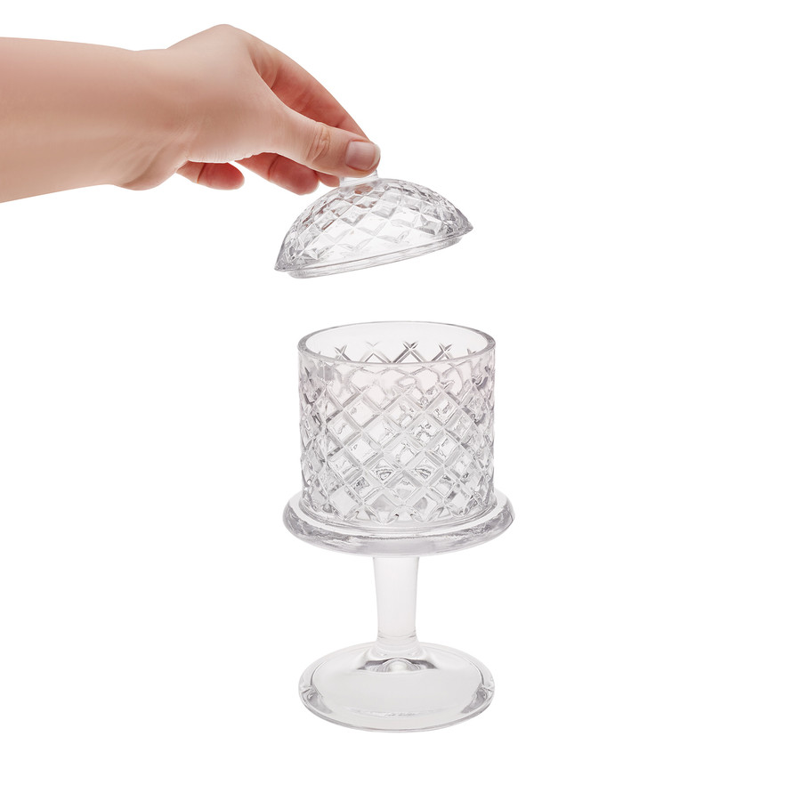 Karaca Home Crystal Ayaklı Mumluk 10x25 cm