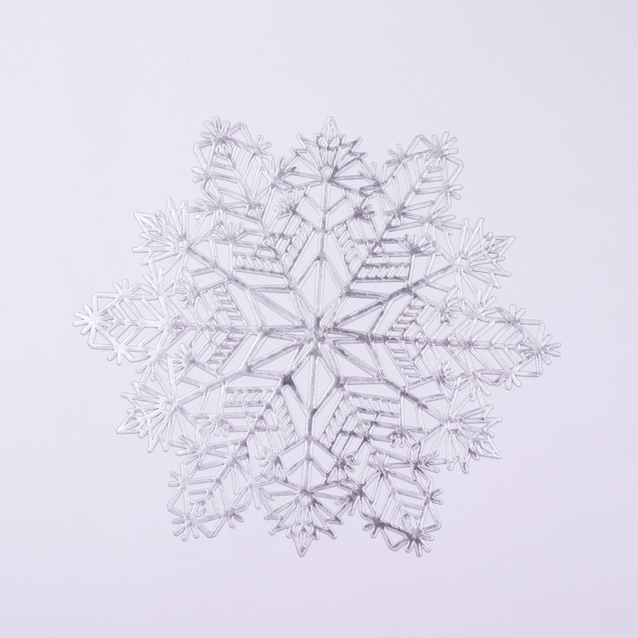 Karaca Home Snow Flake 2'li Amerikan Servis Gümüş