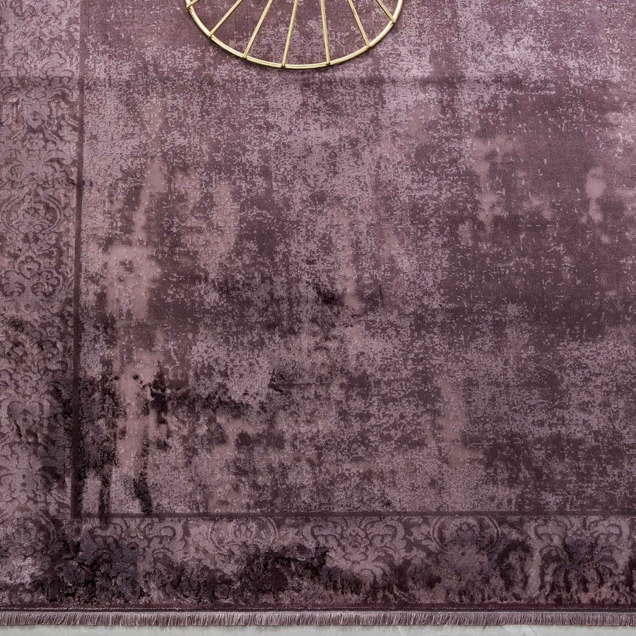 Karaca Home Volante Mürdüm Kadife Halı 120x180 cm