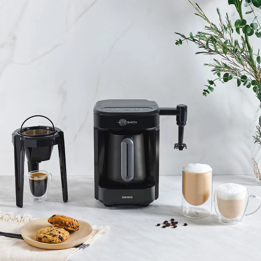 Karaca Hatır Barista Latte ve Türk Kahve Makinesi Space Gray