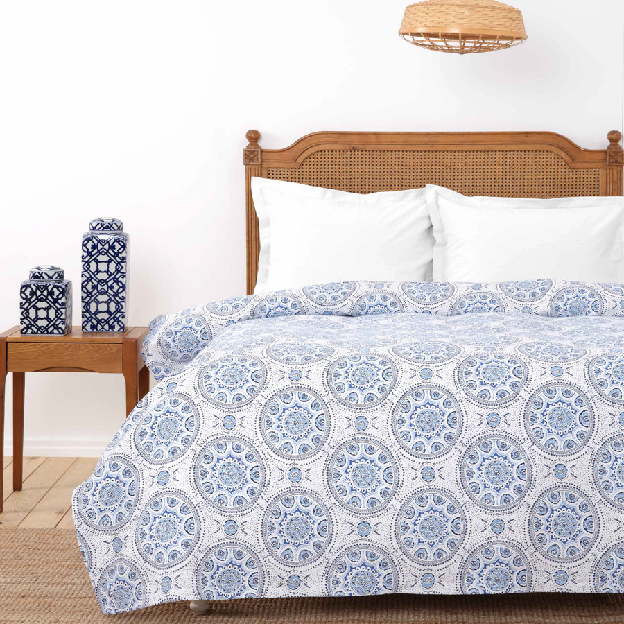 Karaca Home Ines Mint %100 Pamuk Çift Kişilik Pike