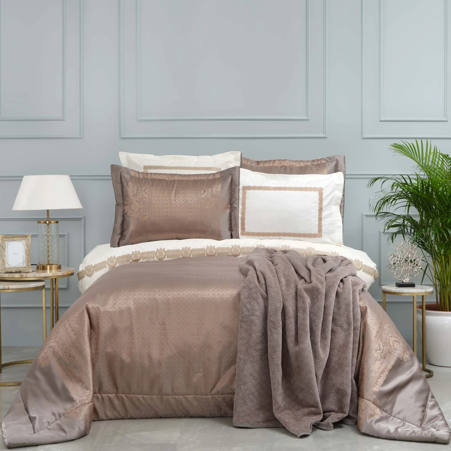 Karaca Home Floransa Vizon 10 Parça Çeyiz Seti