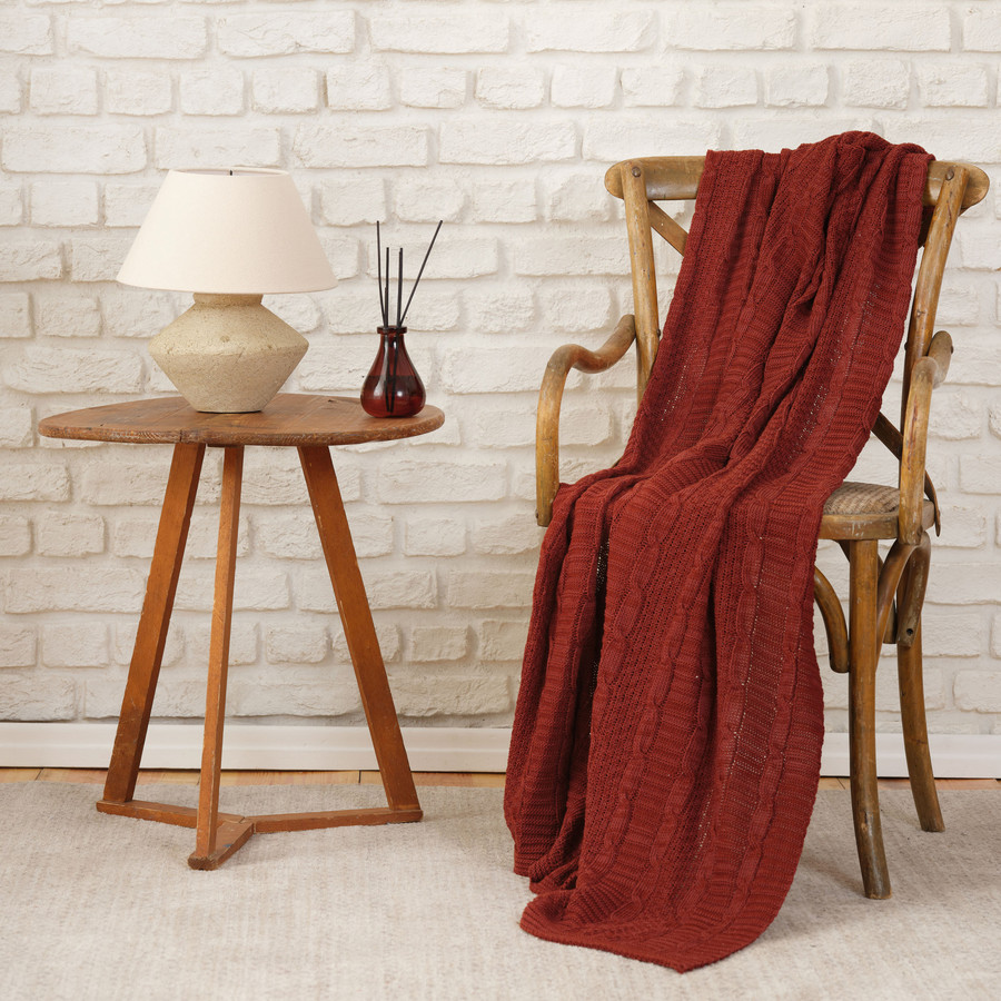 Karaca Home Dio Kiremit Tv Battaniyesi 130x170 cm