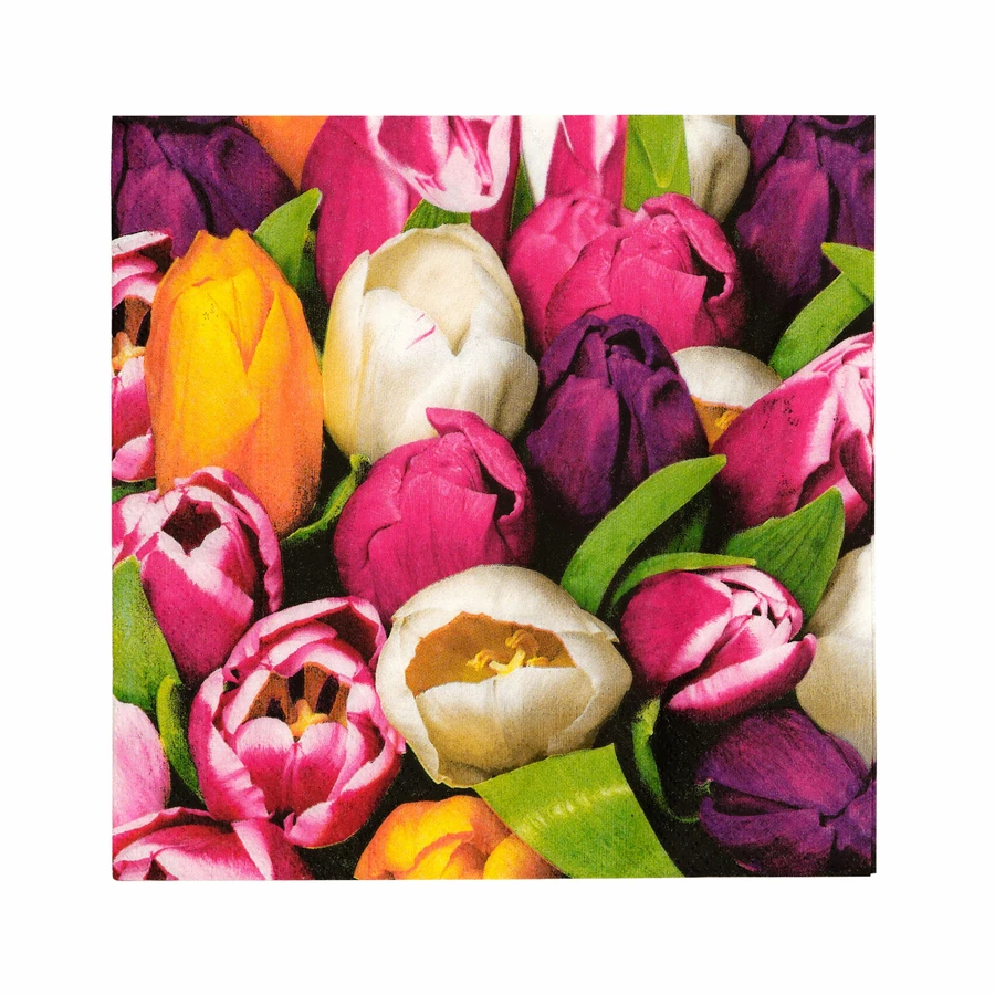 Karaca Home Tulip Kağıt Peçete 20'li 33x33 cm