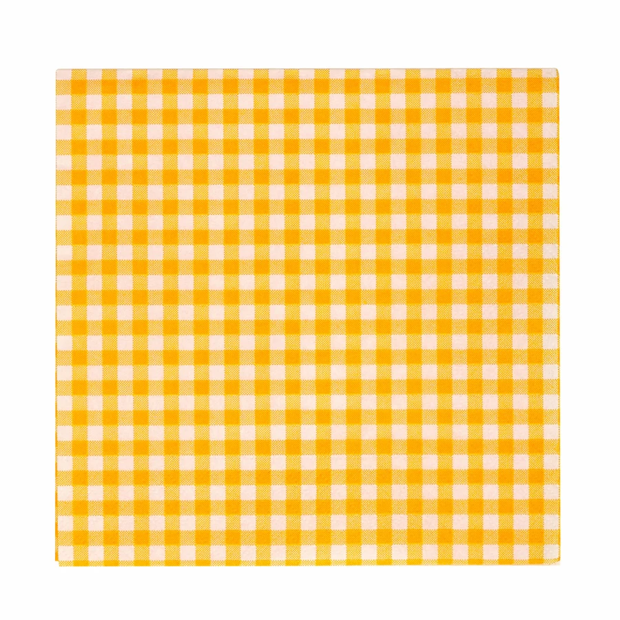 Karaca Home Yellow Kağıt Peçete 20'li 33x33 cm