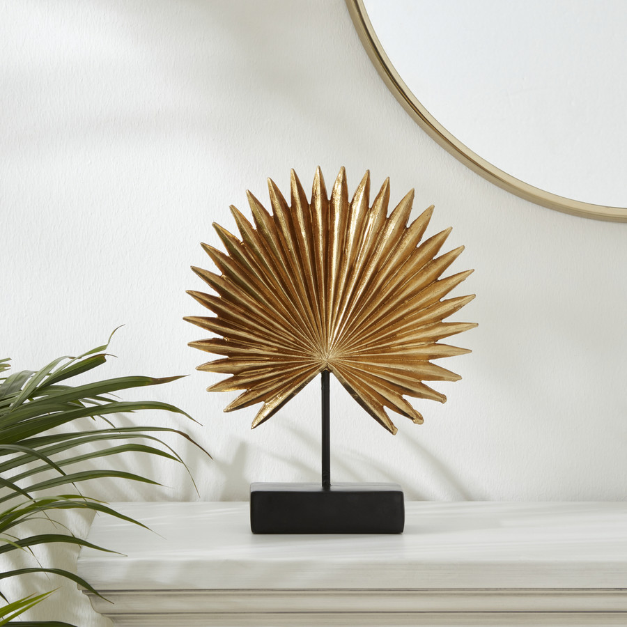 Karaca Home Palm Biblo 29x8x34.5 cm Gold