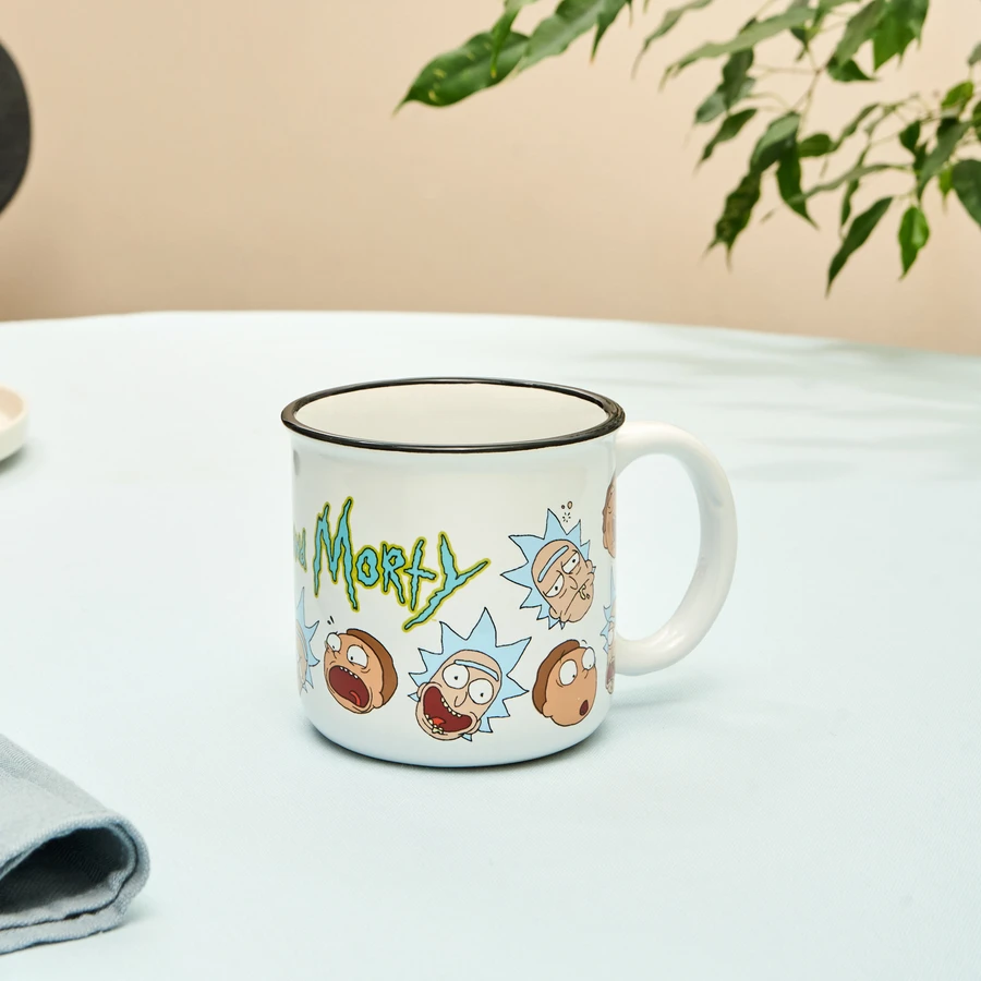 Karaca Rick And Morty Beyaz Kupa 400 Ml