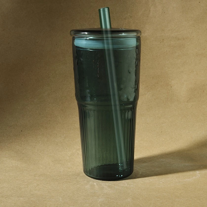 Karaca Royce Yeşil Pipetli Mug 600 Ml