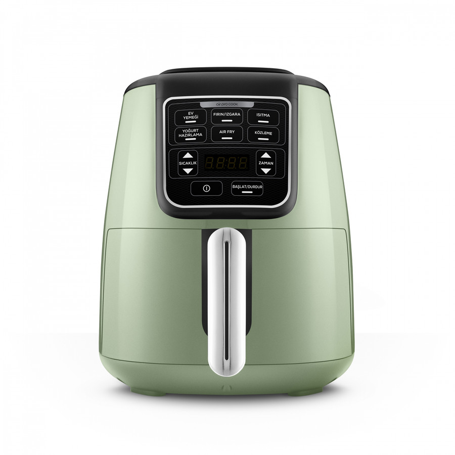 Karaca Air Pro Cook 3 in 1 XL Ev Yemeği, Közleme, Airfryer Grasmere Green 4 Kişilik