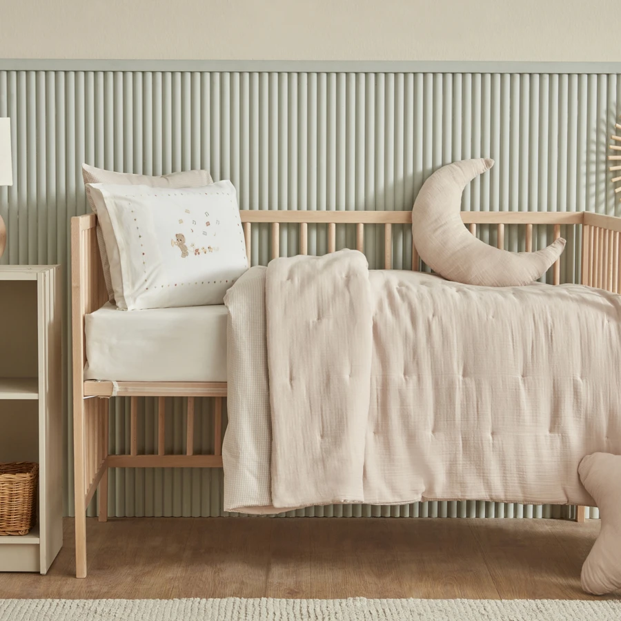 Karaca Home Bebek Eloise Müslin Comfort Set Bej