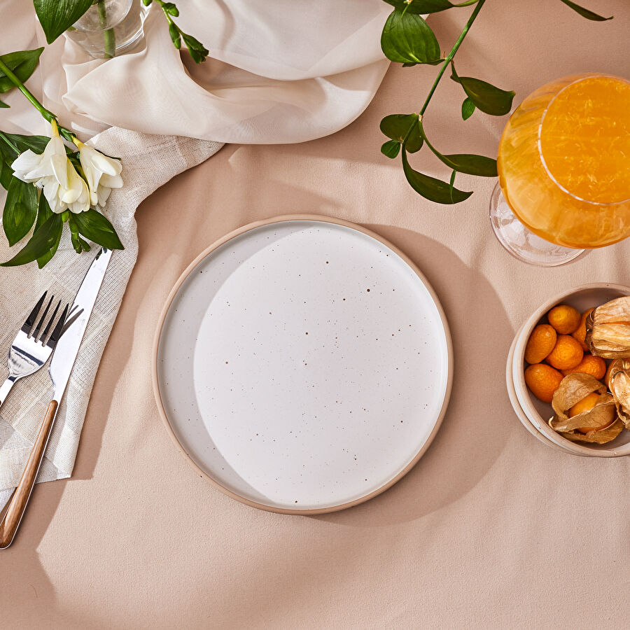 Karaca Chicago Dot Reaktif Pasta Tabağı 20 Cm