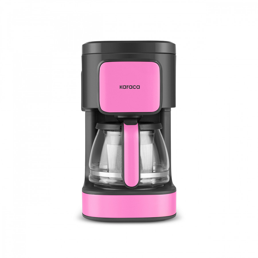 Karaca Just Coffee Aroma 2 in1 Filtre Kahve ve Çay Demleme Makinesi Raspberry Pink