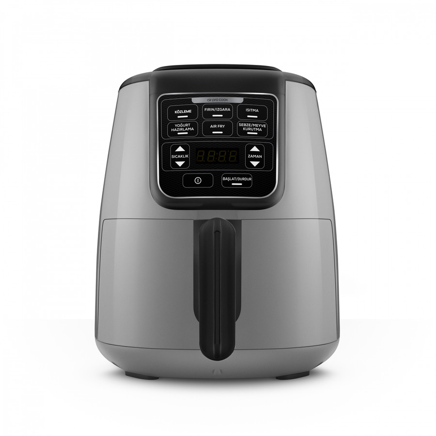 Karaca Air Pro Cook XL 2 in 1 Airfryer Cool Gray