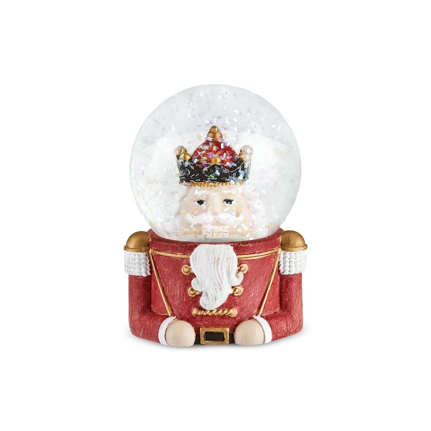 Karaca New Year Yılbaşı Nutcracker Kar Küresi Küresi 4,6 x 6,4 cm