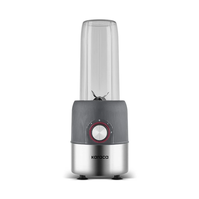 Karaca Blend ve Rush Inox Personal Kişisel Smoothie Blender Antrasit