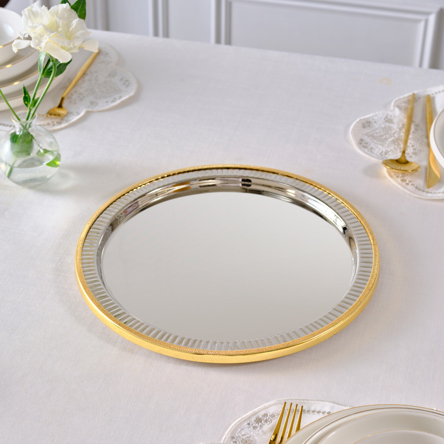 Karaca Ring Dekoratif Tepsi Supla 33 cm
