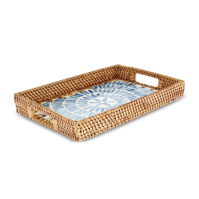 Karaca Erica Rattan Dikdörtgen Tepsi 33x23x4 cm