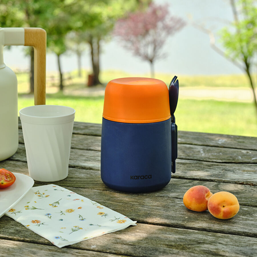 Karaca Yemek Termosu Lacivert 500 ml