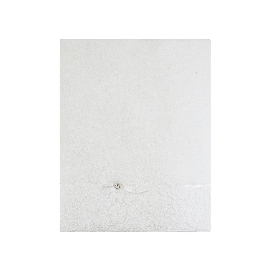 Karaca Home Asorti Dantelli Havlu Banyo Havlusu 85x150