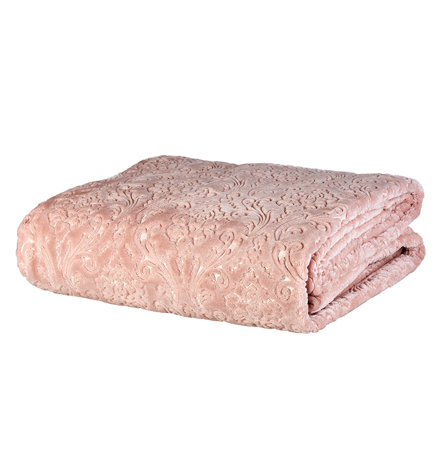 Karaca Home Elica Pudra Embos Battaniye
