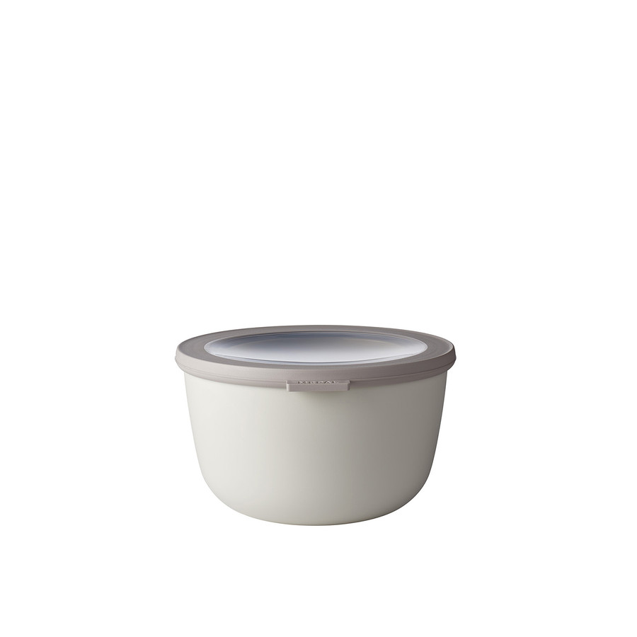 Mepal Multi Bowl Cirqula Yuvarlak Saklama Kabı 2000 ml Nordic White