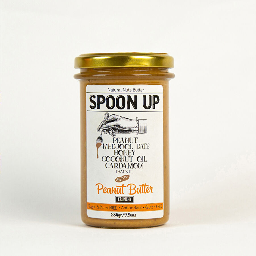 Spoonup Hurma Parçacıklı Fıstık Ezmesi 284 gr