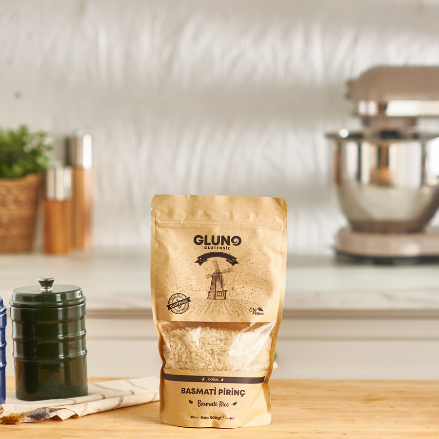 Gluno Glutensiz Basmati Prinç 500 gr