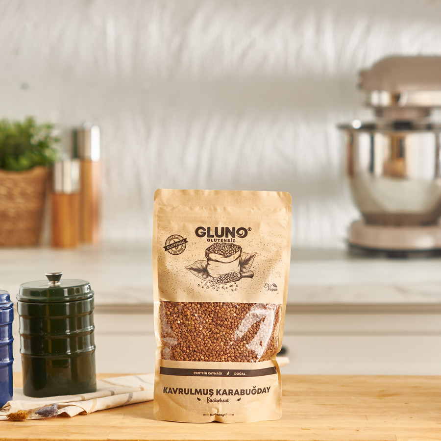 Gluno Glutensiz Kavrulmuş Karabuğday 500 gr