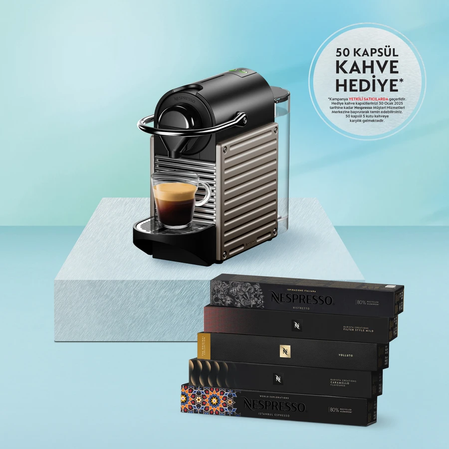 Nespresso C61 Pixie Titan Kahve Makinesi