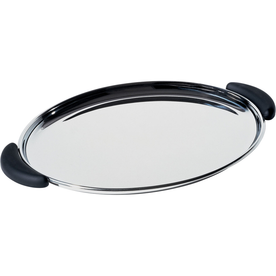Alessi Bombe Kulplu Oval Tepsi