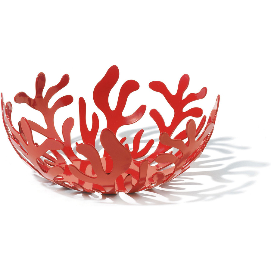 Alessi Mediterraneo Meyve Sepeti 21 cm Kırmızı
