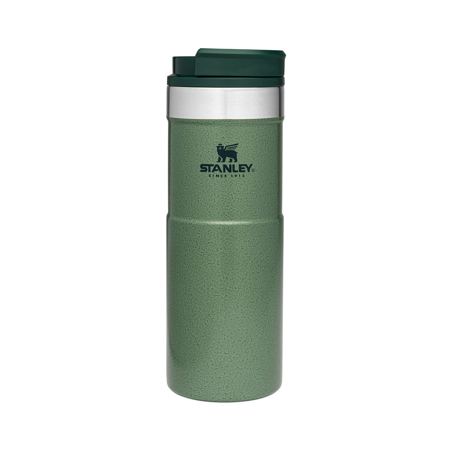 Stanley NeverLeak Travel Mug Hammertone Green 0.47 Litre