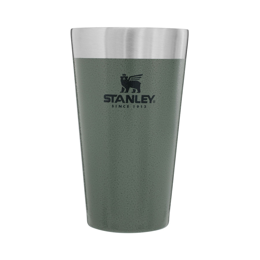 Stanley Stacking Beer Pint Hammertone Green 0.47 Litre