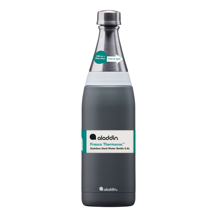 Aladdin Fresco S.Steel Water Slate Gray 0.6 Litre