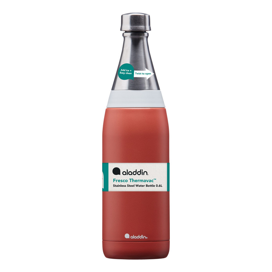 Aladdin Fresco S.Steel Water B. Terra Cotta 0.6 Litre