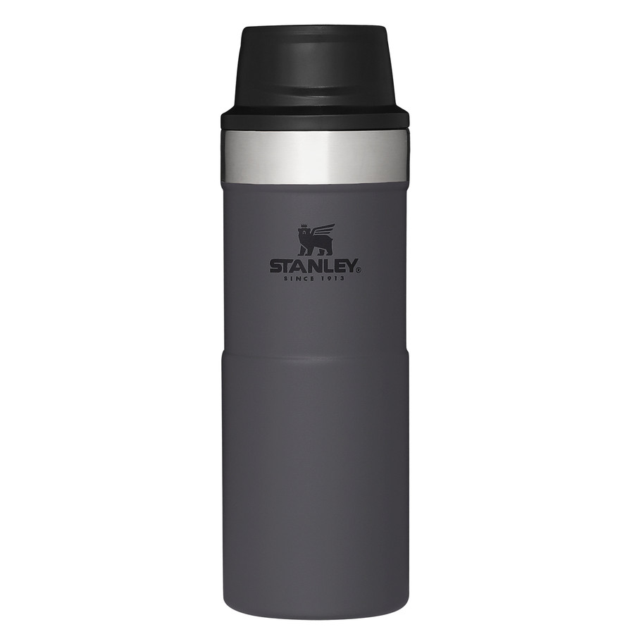 Stanley Trigger-Action Travel Mug Charcoal 0,35 L