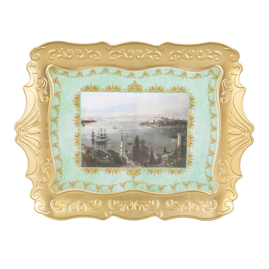 Emsan Nostalji Gold Tepsi 35x46