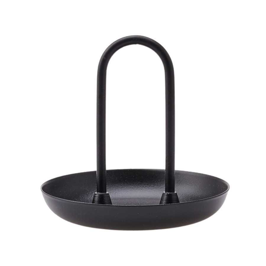 Emsan Verda Siyah Küçük Metal Sunumluk 12 cm