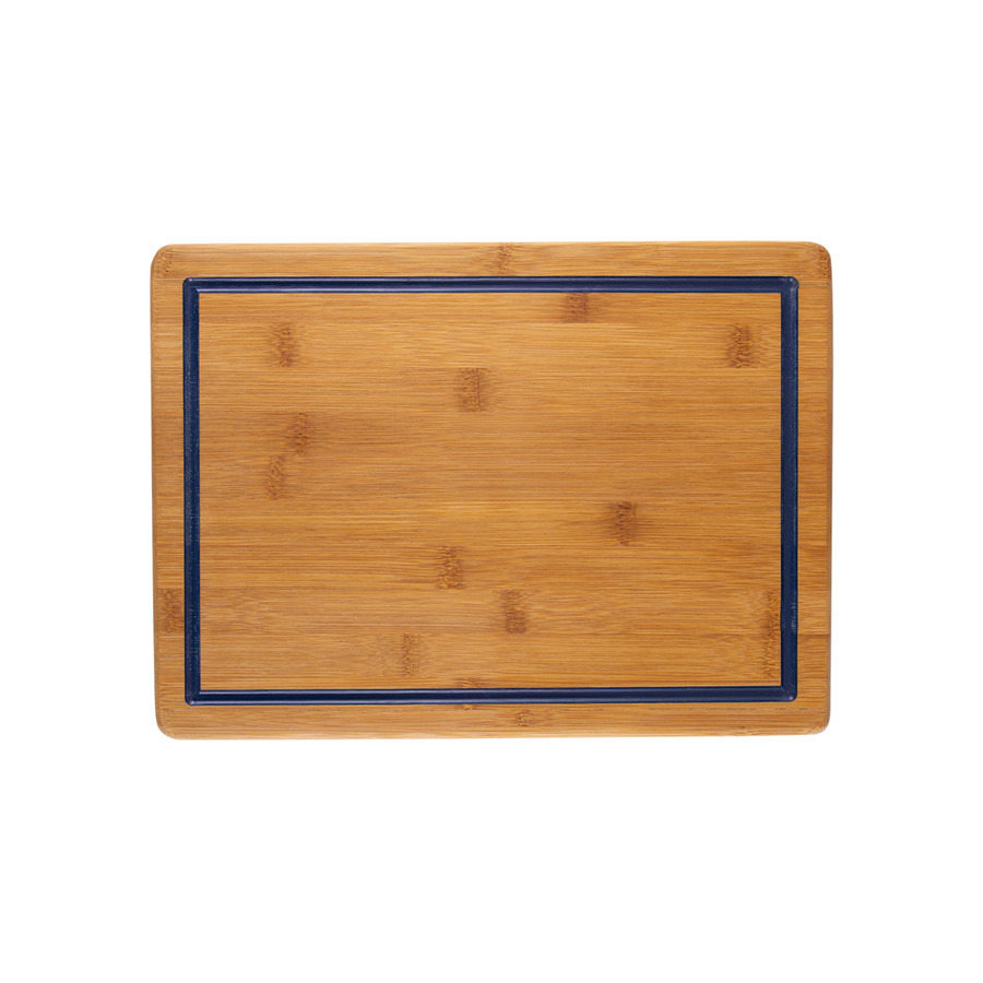Karaca Bamboo Simpson Kesme Tahtası Seti Blue 34x25 cm