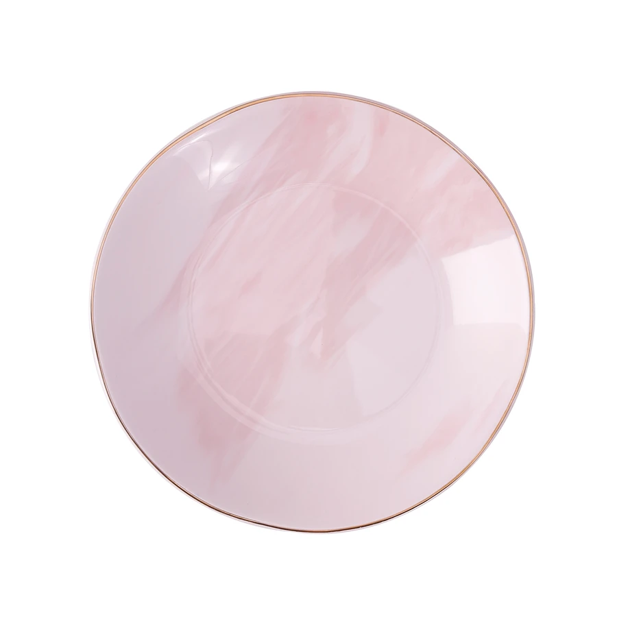 KARACA MARBLE BLUSH ÇUKUR TABAK