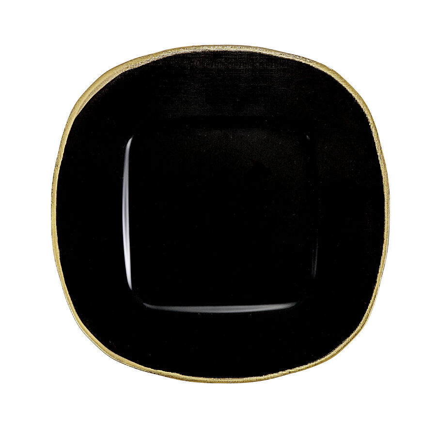 Karaca Kare Supla Altın Mat Siyah