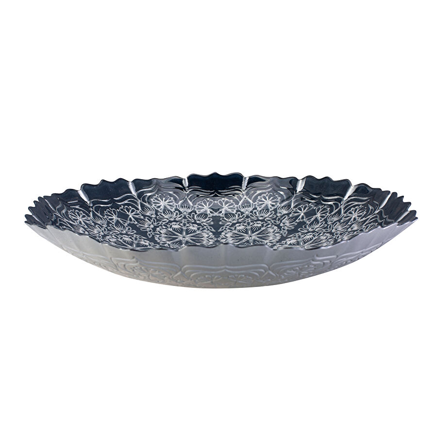 Karaca Artsy Gümüş Dekoratif Tabak