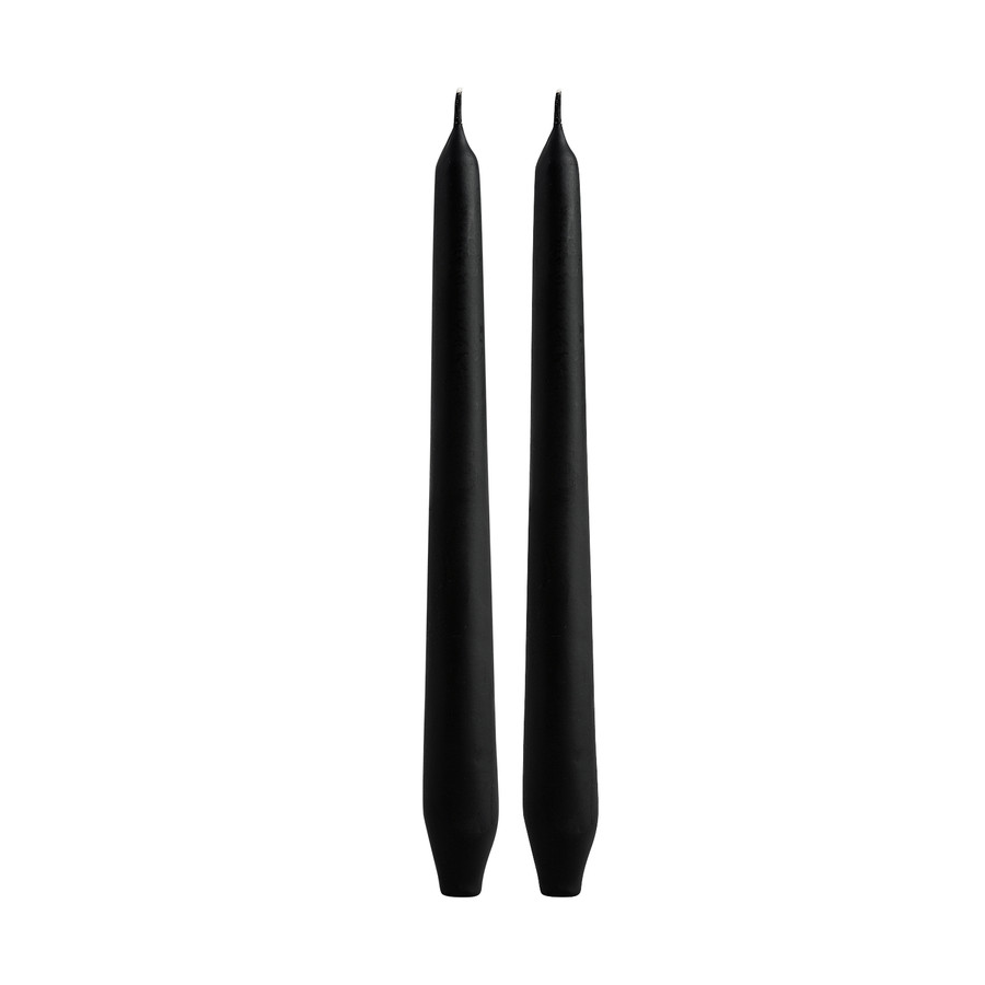 Karaca Home 2li Şamdan Mum Siyah 32CM