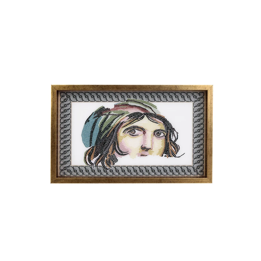 Karaca Zeugma Çingene Kız Tepsi 25x40 cm