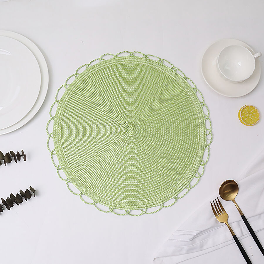 Karaca Sera Woven 2'li Amerikan Servis Yeşil