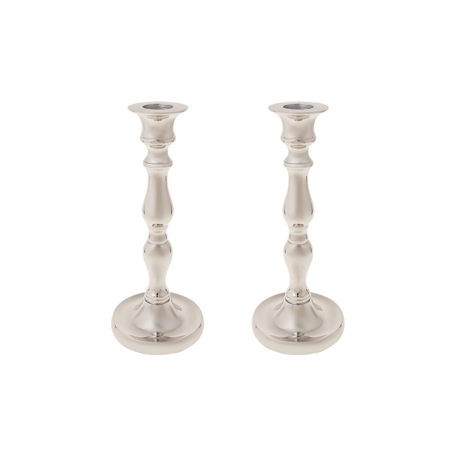Karaca Lara Şamdan 2li Set Gümüş 22,75cm