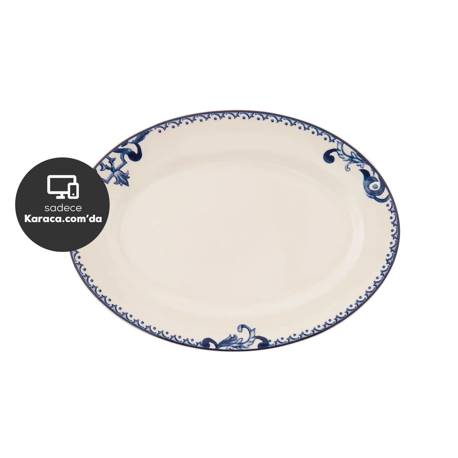 Karaca Mare Kayık Tabak 25,4 Cm