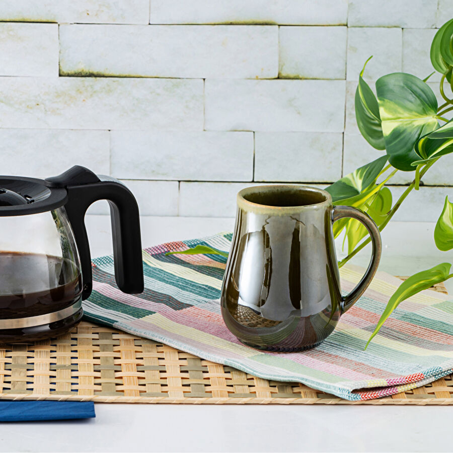 Karaca Tulip Yeşil Mug Kupa