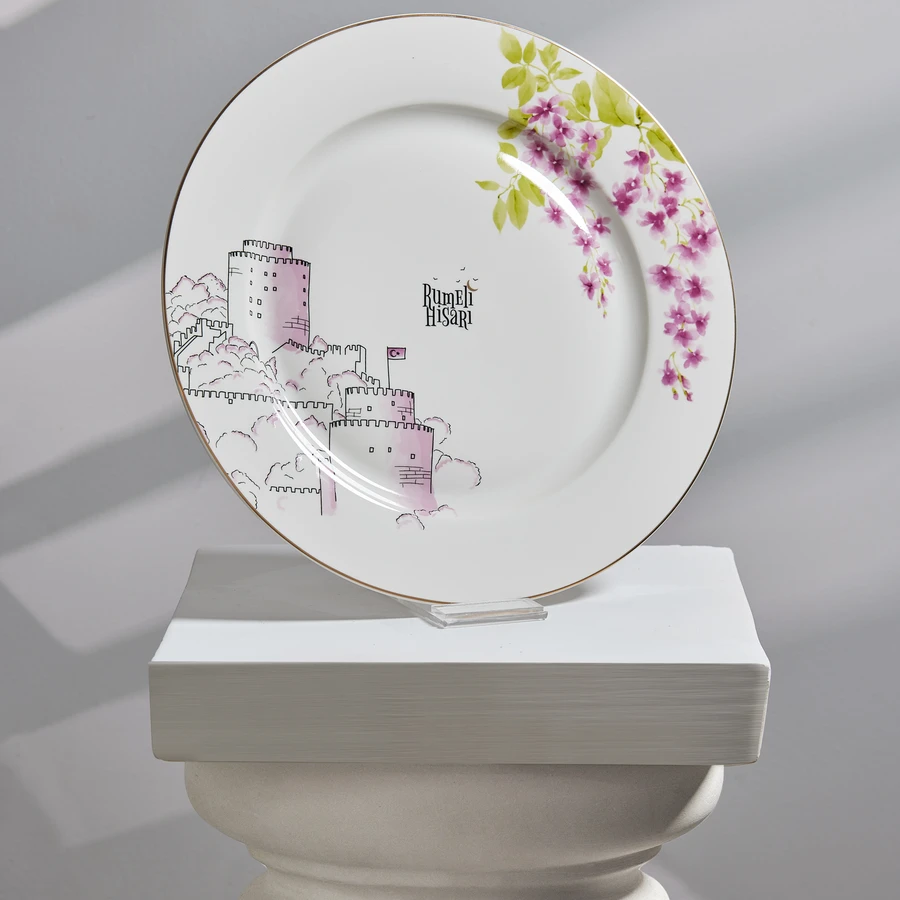 Karaca X İst Collection Erguvan Rumeli Servis Tabağı