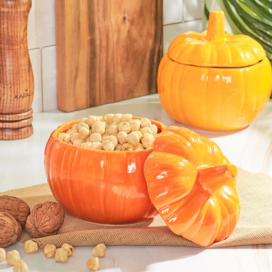 Karaca Pumpkin Turuncu Saklama Kabı/Çorbalık